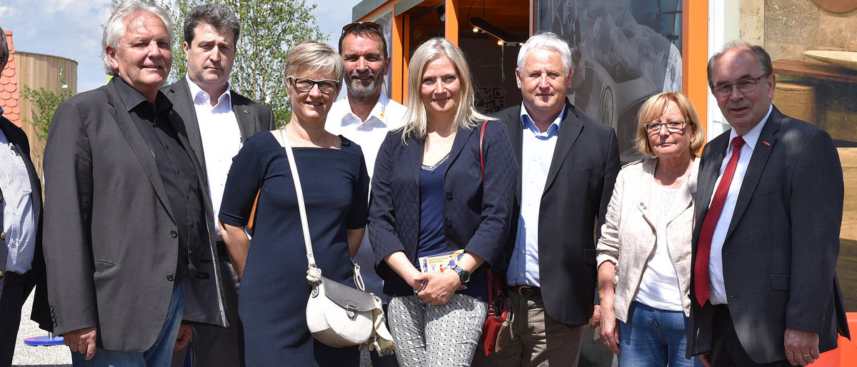 Landesgartenschau - Besuch der französichen Partnerkammer Landesgartenschau - Besuch der französichen Partnerkammer