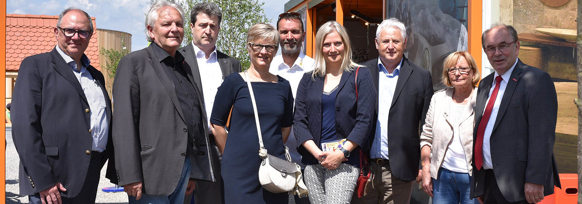 Landesgartenschau - Besuch der französichen Partnerkammer Landesgartenschau - Besuch der französichen Partnerkammer