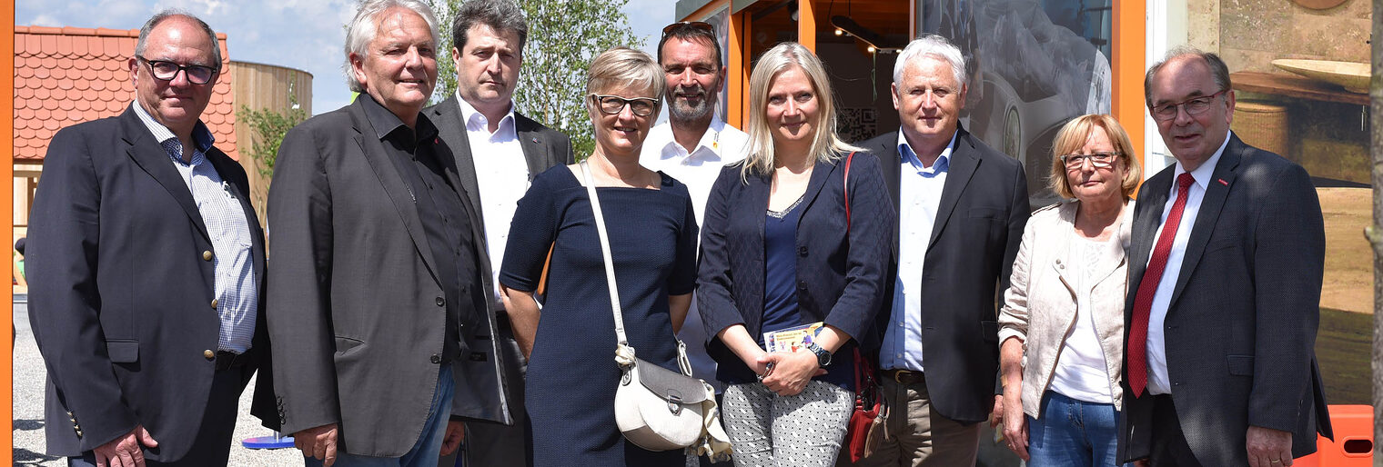 Landesgartenschau - Besuch der französichen Partnerkammer Landesgartenschau - Besuch der französichen Partnerkammer