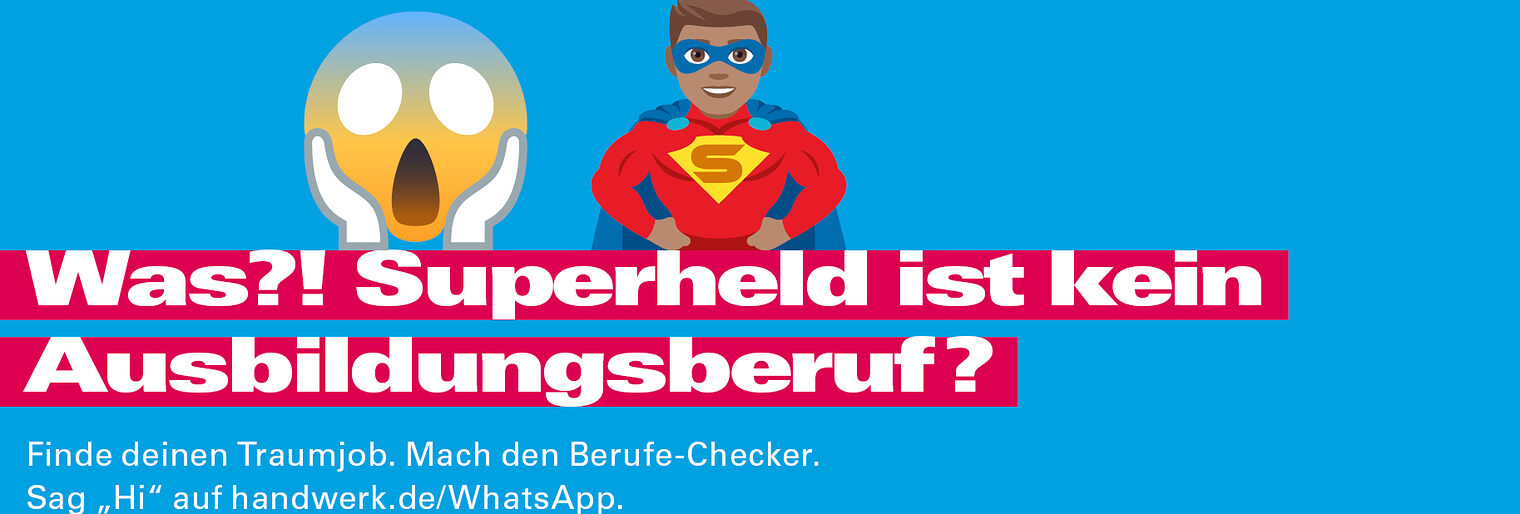 Finde deinen Traumjob Berufe-Checker auf WhatsApp