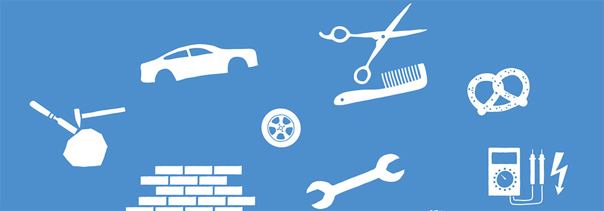 130 Ausbildungsberufe im Handwerk 130 Ausbildungsberufe im Handwerk