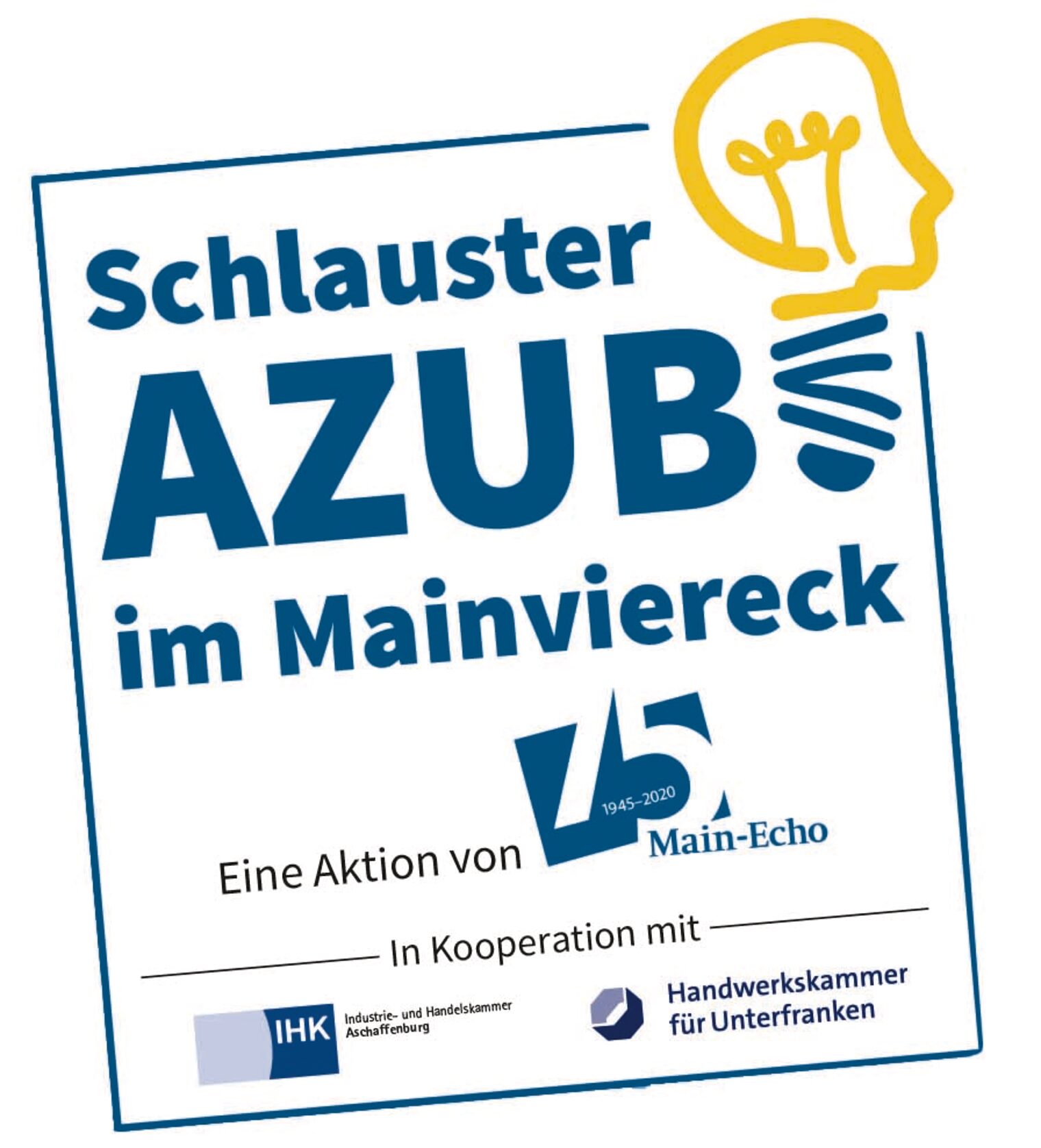 Schlauster Azubi im Mainviereck 2020 | Main-Echo