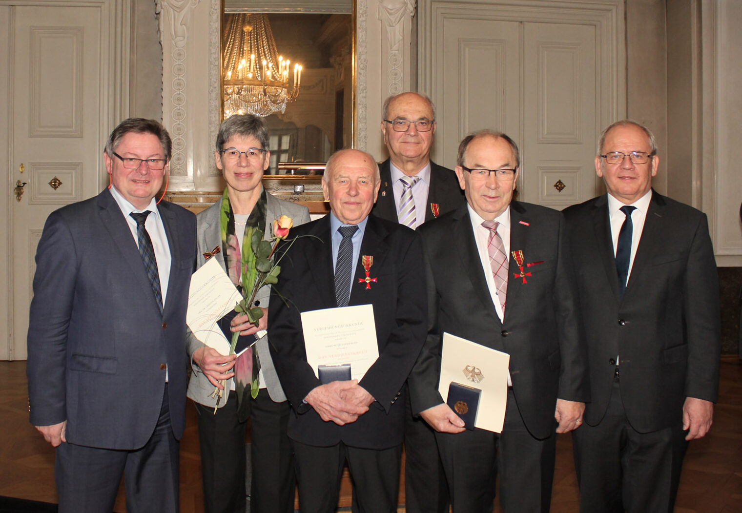Bundesverdienstkreuz Walter Heußlein 1