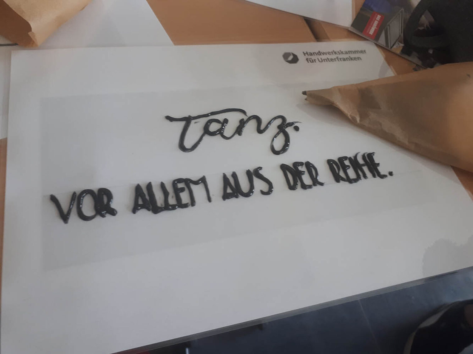 Sommercamp Handwerk_Spritzbeutel