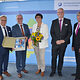 (v. l.): Dieter Ehrenfels, Vizepräsident der Handwerkskammer für Unterfranken, Frank Weth, Ulrike Weth, Ludwig Paul, Hauptgeschäftsführer der Handwerkskammer für Unterfranken, und Michael Bissert, Vizepräsident der Handwerkskammer für Unterfranken.