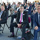 (v. l.): Hugo Neugebauer, Ehrenpräsident der Handwerkskammer für Unterfranken, mit den beiden Vizepräsidenten Michael Bissert und Dieter Ehrenfels.