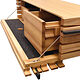 Schreinermeisterstück Seitenansicht rechts hängendes Sideboard