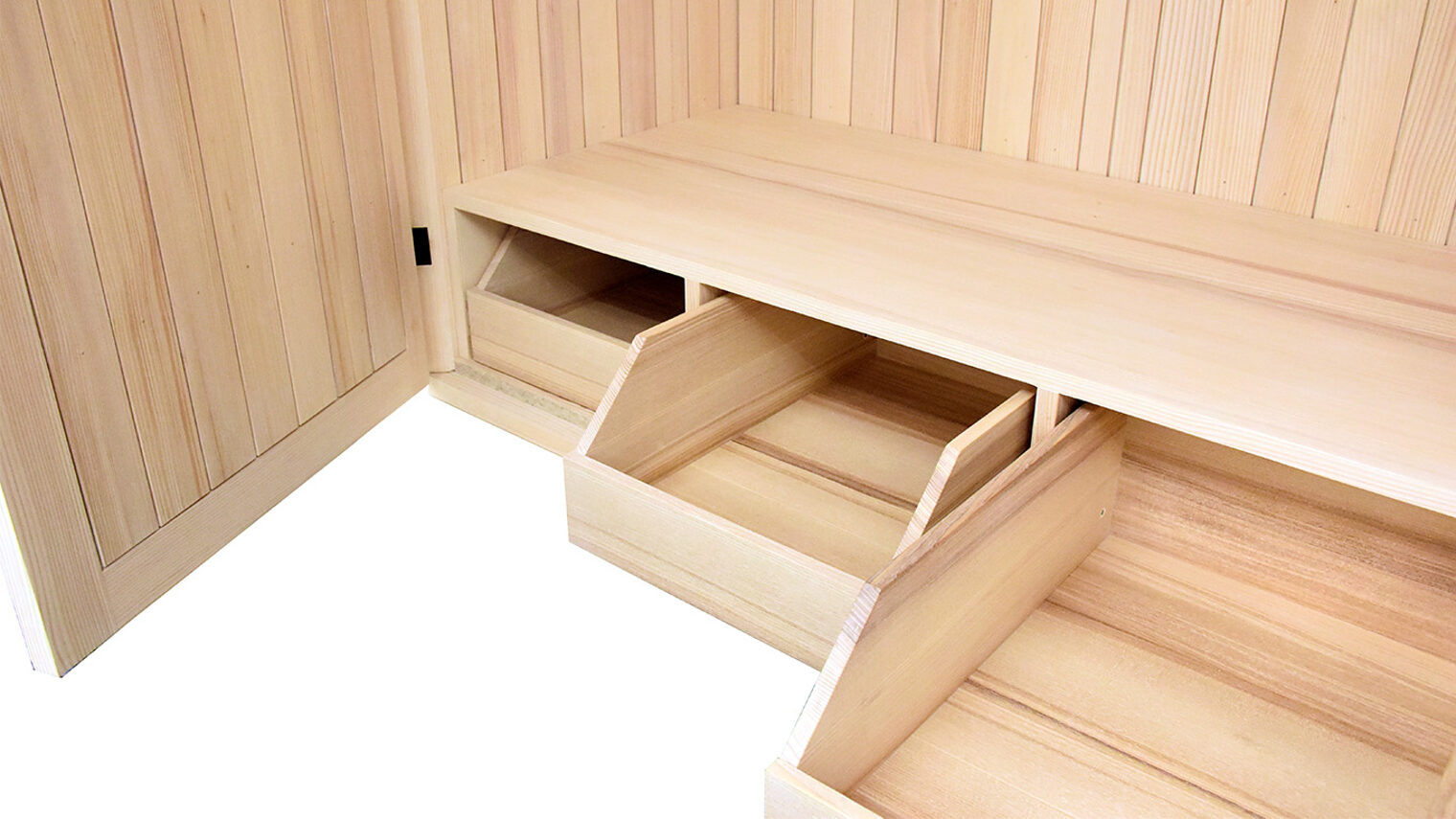Schreinermeisterstück Kleiderschrank mit Schubfächern