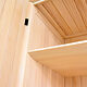 Schreinermeisterstück Detailansicht Kleiderschrank