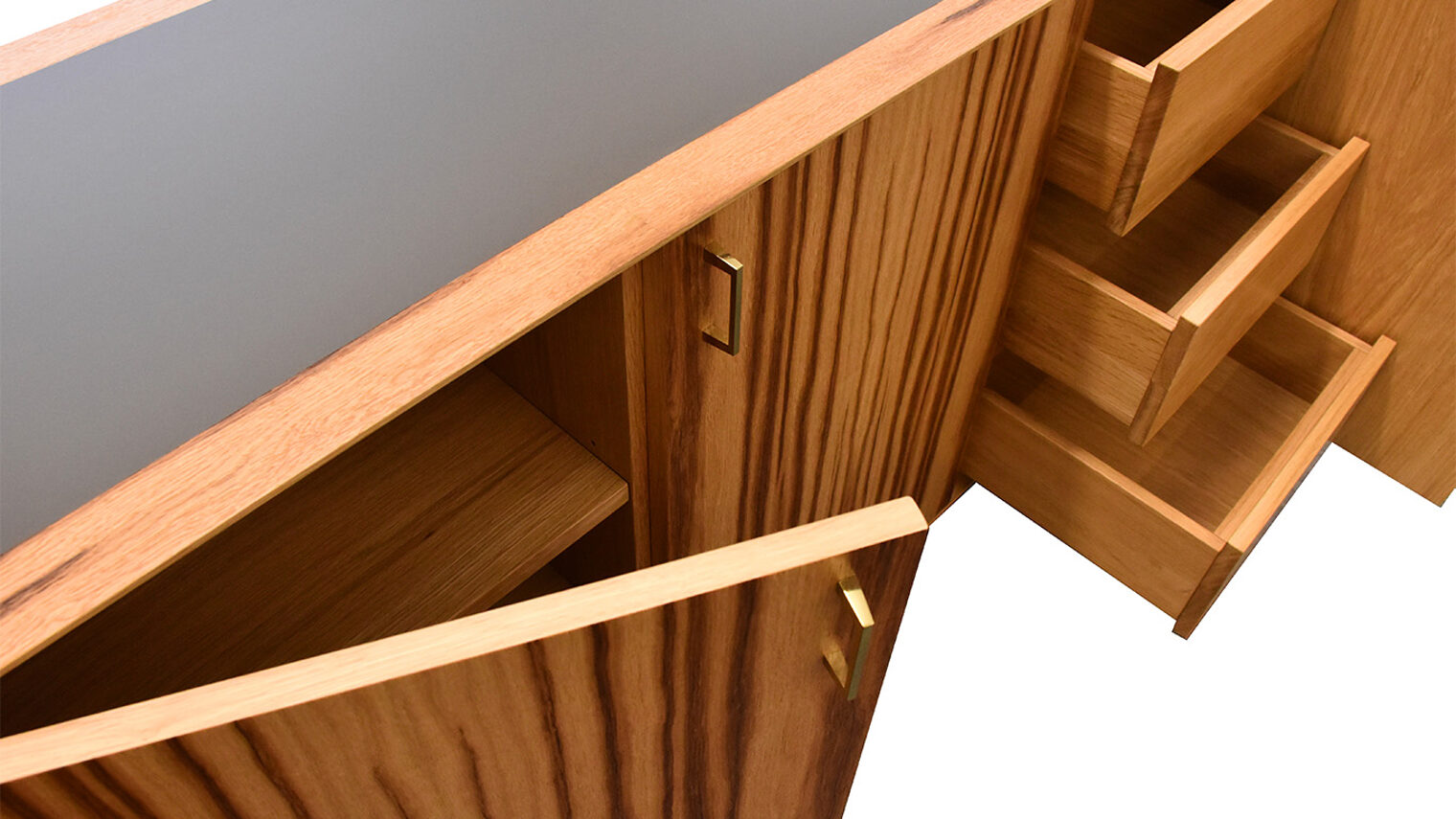 Schreinermeisterstück Sideboard im Stil der 50er Jahre