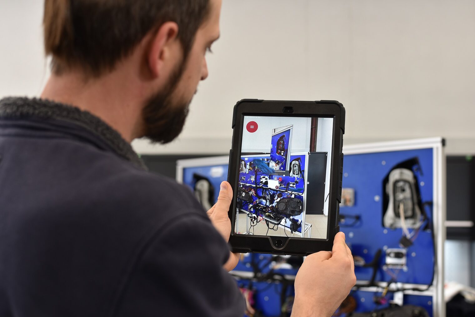 Augmented Reality mit dem Tablet - Aufgabenbeispiel aus der überbetrieblichen Ausbildung