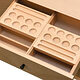 Schreinermeisterstück Schublade eines Sideboards in Eiche