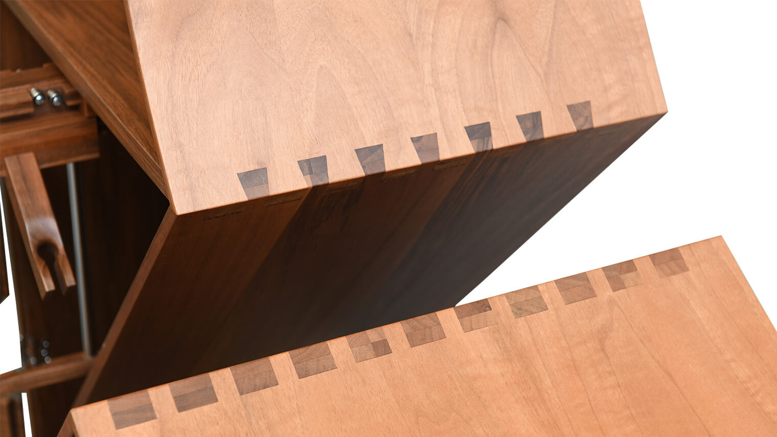 Schreinermeisterstück TV-Lowboard mit Hängeschrank