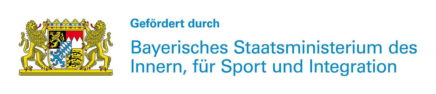 Logo Bayerisches Innenministerium mit Wappen
