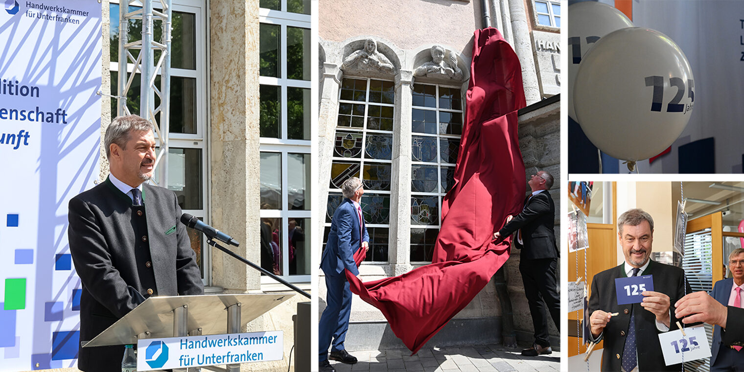 Collage mit Impressionen des Hoffestes 2025
