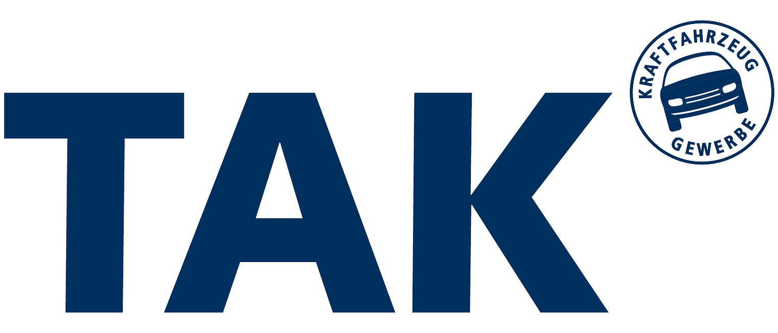Logo der TAK – Akademie des Deutschen Kraftfahrzeuggewerbes für AU-Prüflehrgänge und Prüfungsvorbereitung