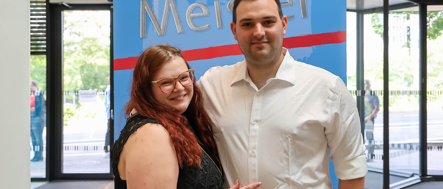 Meister mit Partnerin