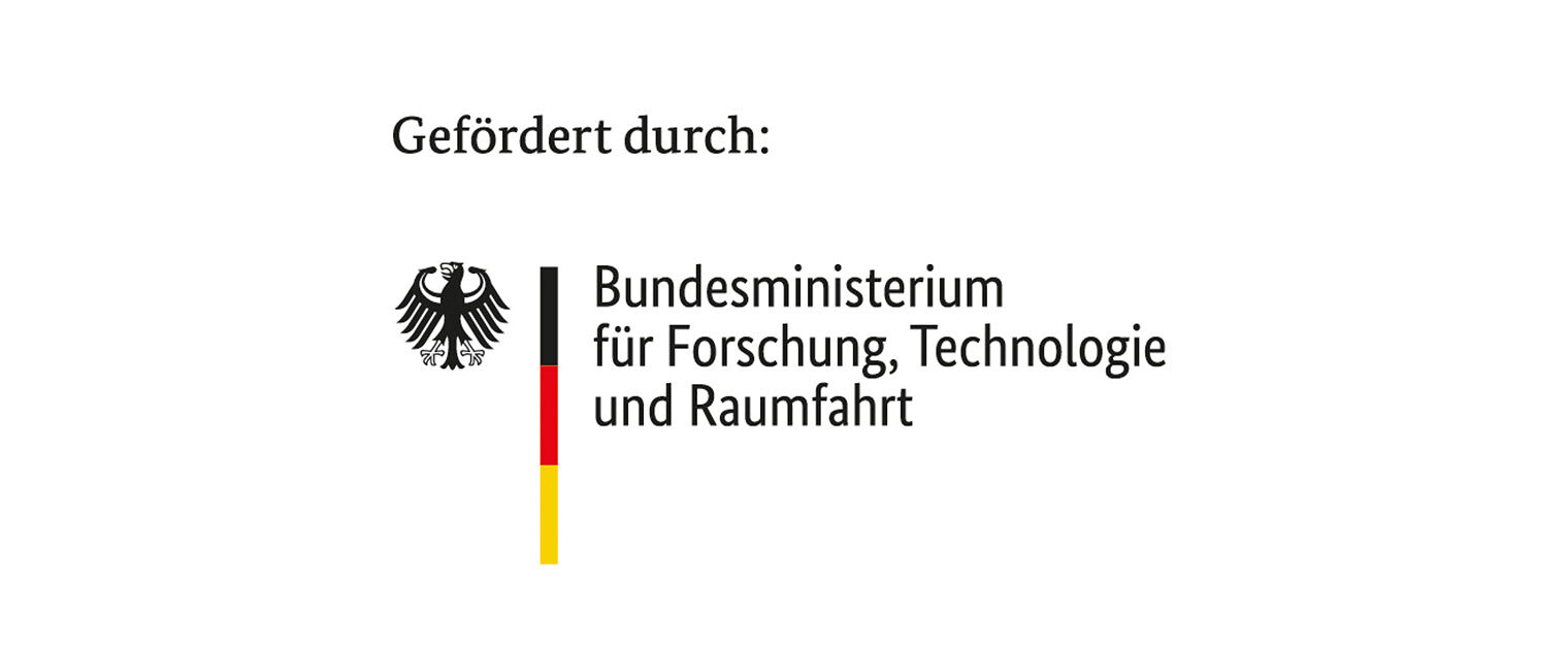 Logo_Gefördert durch Bundesministerium für Forschung, Technologie und Raumfahrt