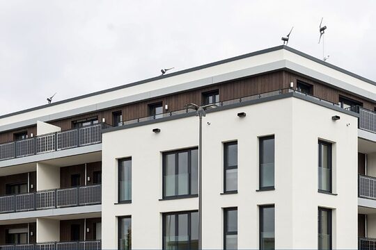 Energiearmes Mehrfamilienhaus in Würzburg