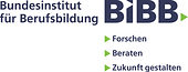 Logo des Bundesinstituts für Berufsbildung BIBB, Forschen, Beraten, Zukunft gestalten