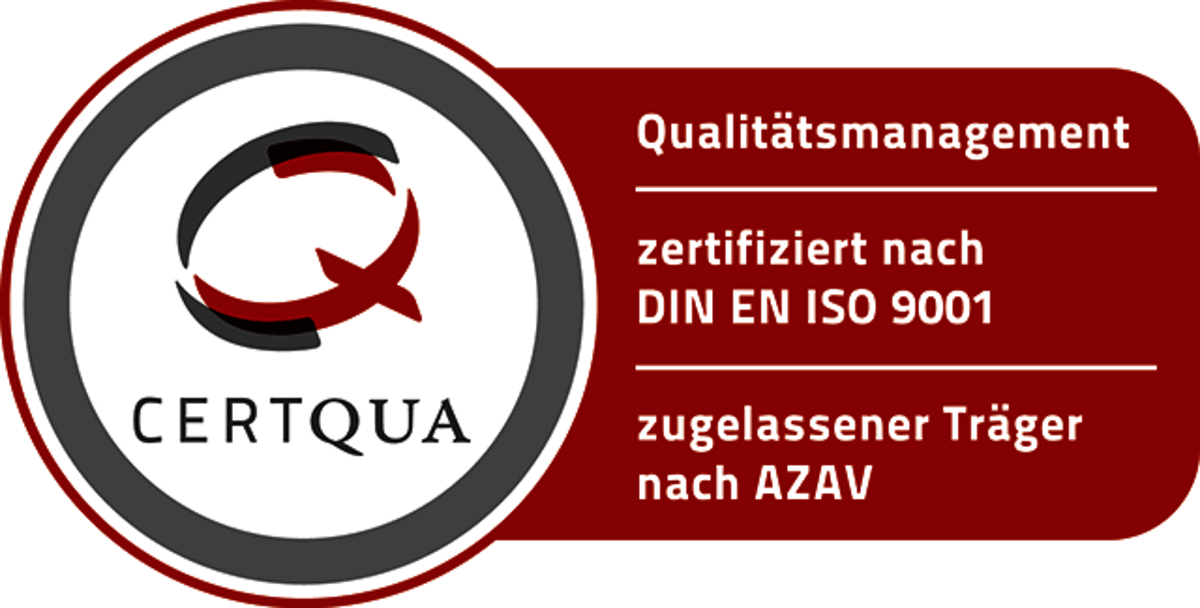Certqua Siegel 9001 AZAV 640 x 324 px