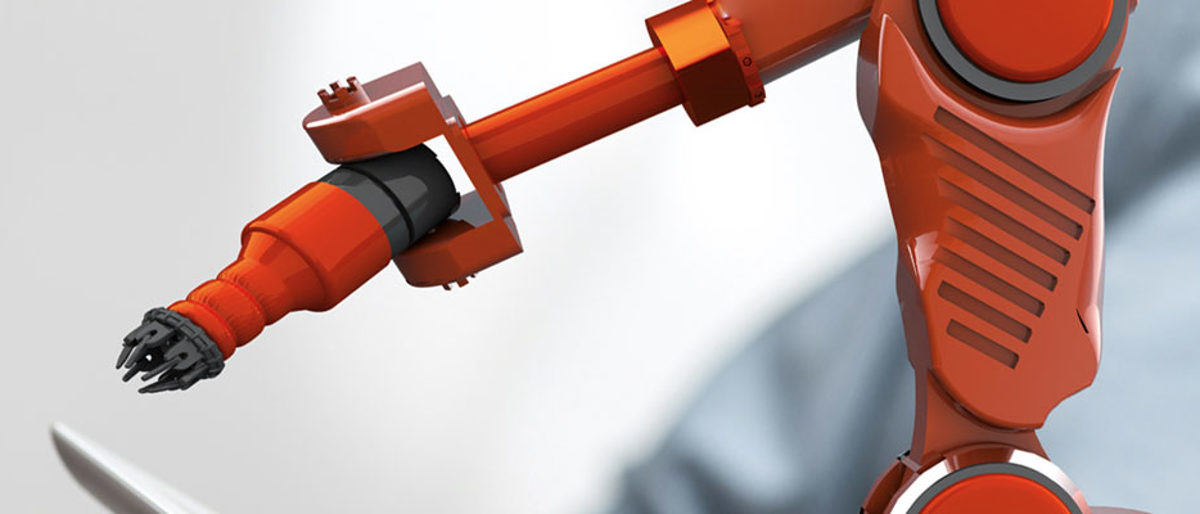 Schweißen mit einem Roboter